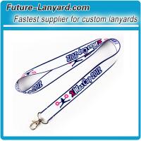 Most popular design smooth polyester lanyard with trigger clip