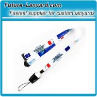 Heat transfer printed cheap mobile phone straps