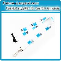 Economy polyester customized lanyard for advertisement