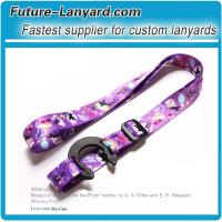 Custom water bottle holder lanyard