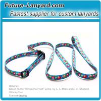 Adjustable length pet collar and leash