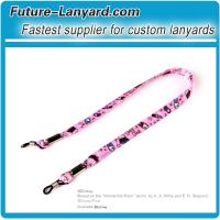 Tube sunglass strap with colorful logos