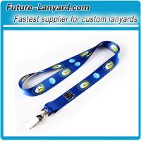 Smooth polyester lanyard with AT&T QR code