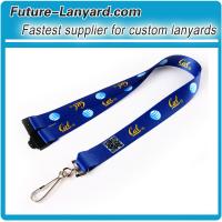 J-clip QR code lanyard with plastic buckle as gift lanyard