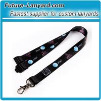 Customized QR lanyard with safety breakaway