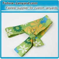 Elastic hsir band with butterfly bow